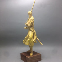 Load image into Gallery viewer, Wood Hand Carved One Piece 7 Inch Roronoa Zoro  Figure
