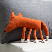 Load image into Gallery viewer, Little Fox Cotton Knitted Plush Toy
