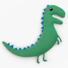 Load image into Gallery viewer, Knitted Dinosaur Soft Stuffed Animal Cuddly Toy
