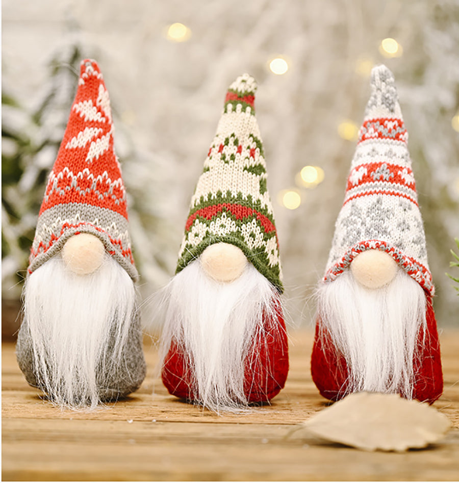 Christmas Gnomes,  Stuffed Plush Tomte Swedish Santa Indoor Decoration